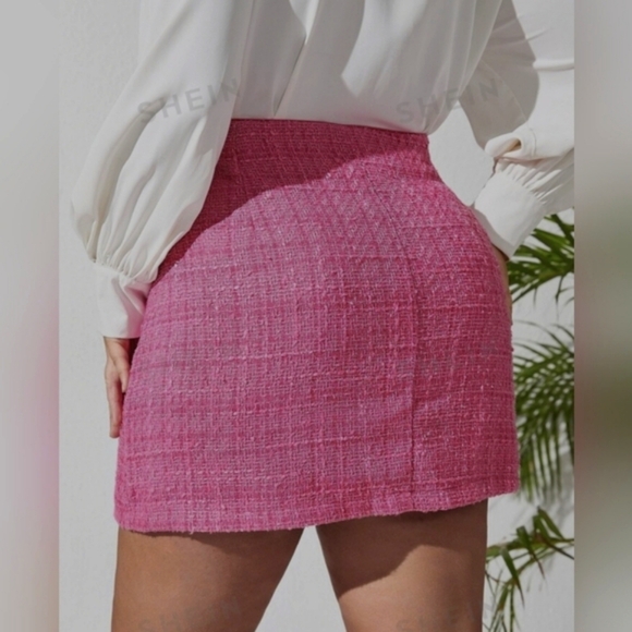 SHEIN-Privé High  Waist Skirt - Picture 4 of 8